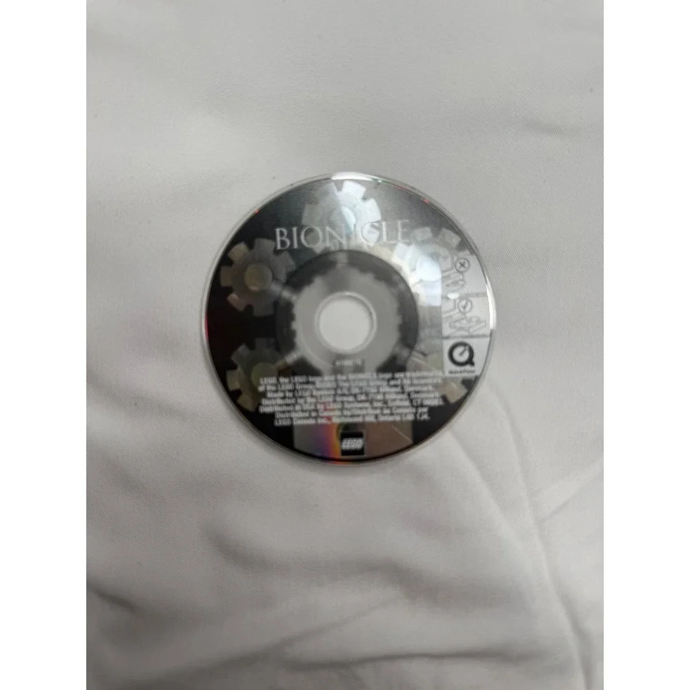 LEGO Bionicle 2003 PC CD-ROM Mini Disc Promo Vintage Collectible 4198270